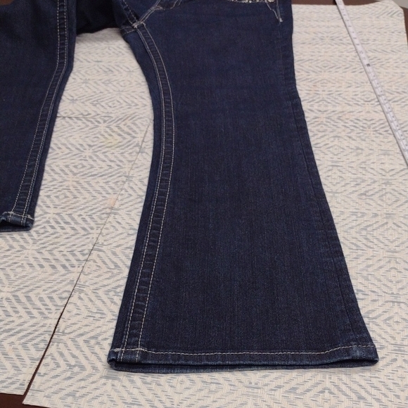 Miss Me Deep Blue Boot Cut Jeans,Western, Rodeo, Festival. - Picture 11 of 15